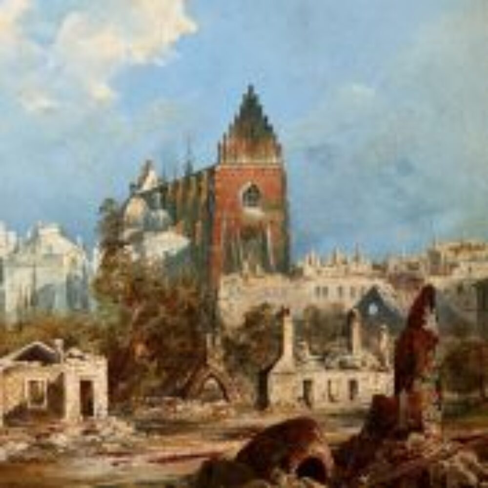 5-Rozbiory-i-kasaty-Pozar-klasztoru-w-Krakowie